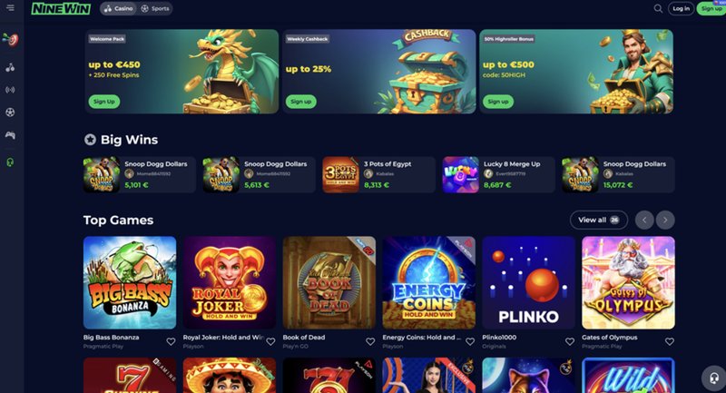 Image: Discover the Best of Nine Win Casino UK Online Today
